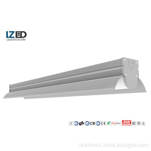 Linear LED highbay Lighting is sent to many European market, linear high bay luminaire is very popular in china